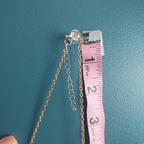 Necklace with lock gold plated - Picture 7 of 7